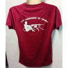 Tee-Shirt en baumwolle Bordeaux - 5ème Compagnie du 152ème Régiment d'Infanterie - Occasion