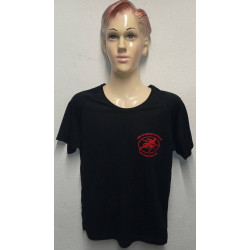 Tee-Shirt en baumwolle Noir - Les Diables Rouges du 152ème Régiment d'Infanterie - Occasion