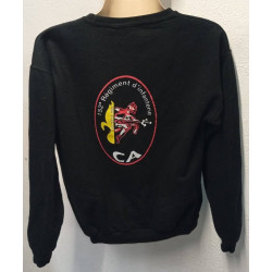 Sweat-shirt Noir - Compagnie d'Appui du 152ème Régiment d'Infanterie - Occasion