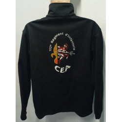 Softshell Noire - Compagnie d'Eclairage et d'Appui du 152ème Régiment d'Infanterie - Occasion