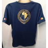 Tee-shirt en Baumwolle bleu de l'A.I.L.C.T. / Armée Française en Côte d'Ivoire