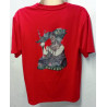 Tee-Shirt en Baumwolle Rouge 2ème Compagnie "Ex Inferno" du 35ème Régiment d'Infanterie Occasion