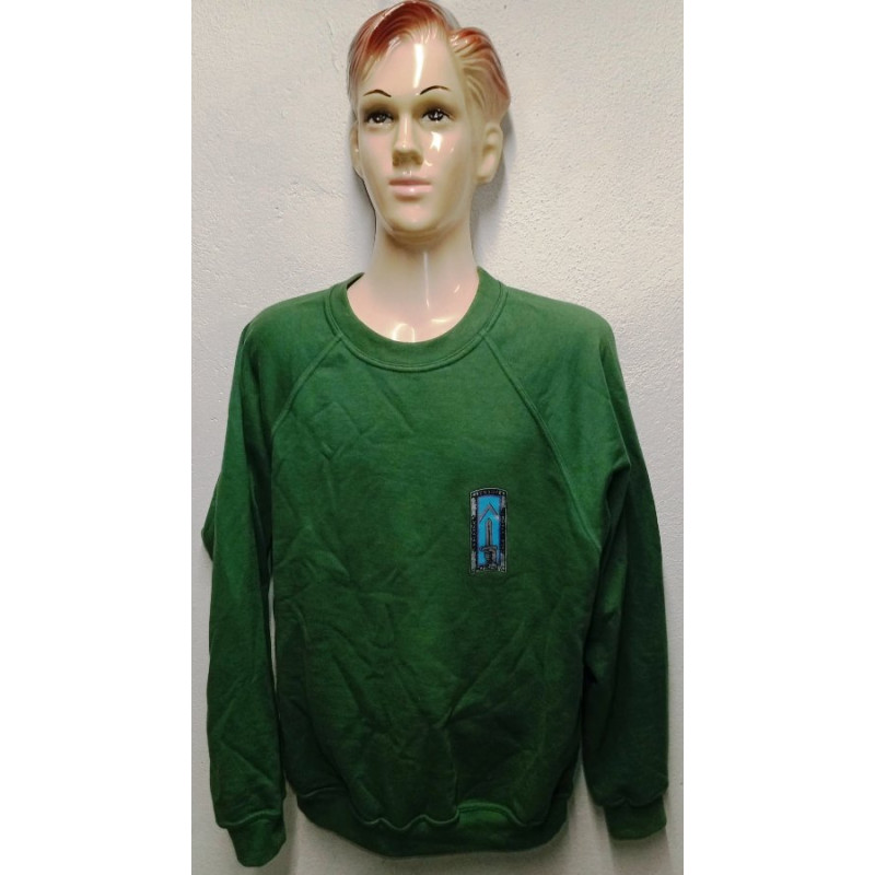 Sweat-Shirt Vert Ecole Nationale des Sous-Officiers d'Active Occasion