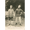 Carte Postale : 2 Tirailleurs Malgaches à La Tremblade en 1917