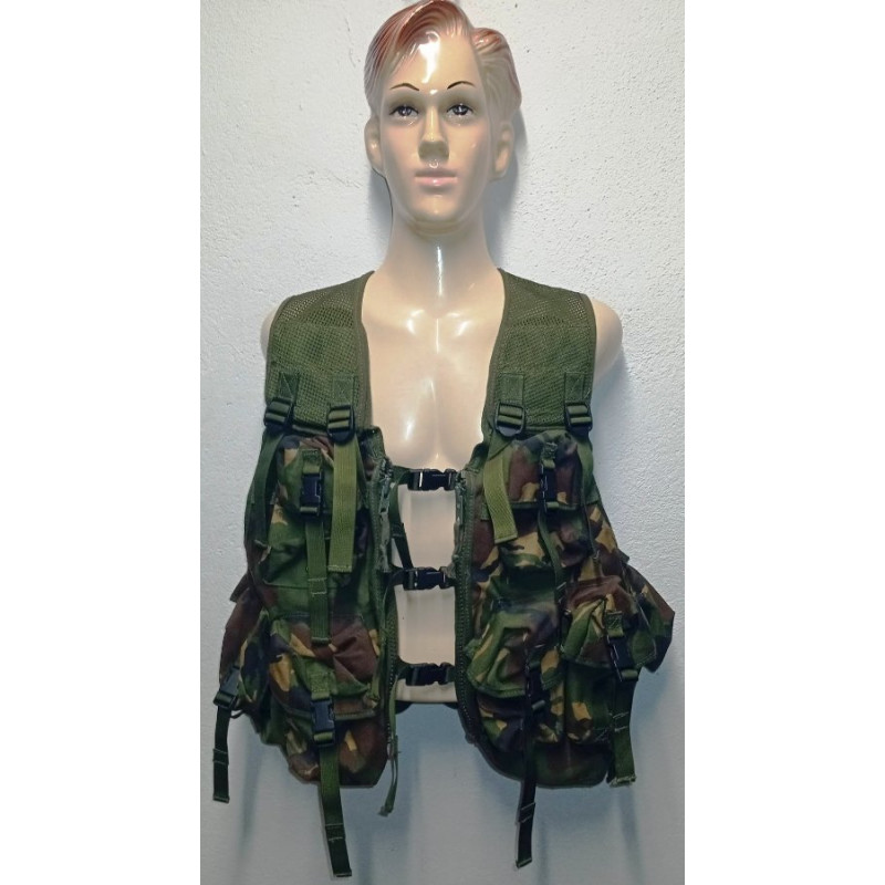 Gilet d'assaut DPM camouflage Woodland Réglementaire Armée de Terre Anglaise