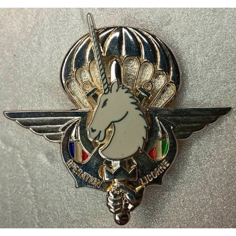 Opération Licorne en Côte d'Ivoire - Matriculé F : 6ème Mandat - Version de LUXE Argenté