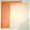 Pochette + 1 feuille de papier à lettre à entête "Der Reichsführer-SS" - Allemand 39/45