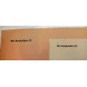 Pochette + 1 feuille de papier à lettre à entête "Der Reichsführer-SS" - Allemand 39/45