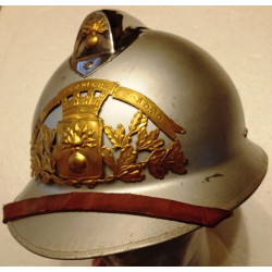Casque Adrian Modèle 1933 Sapeur-Pompier de Dolleren - Haut-Rhin / Alsace