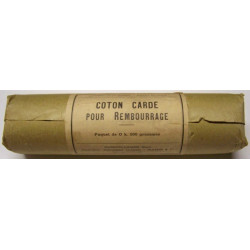 Paquet de 0,500 Kg de Coton Cardé Rembourrage - 1956