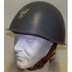 Casque Armée de l'Air Polonaise Modèle 1950 modifié 1960 avec Emblème