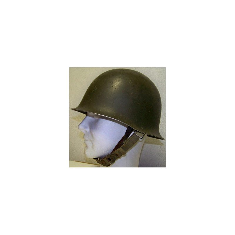 Casque Gendarmerie Modèle 1951 Complet - Prévoté en Indochine / Algérie