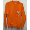 Sweat-Shirt Orange 1er régiment d'Artillerie NEUF