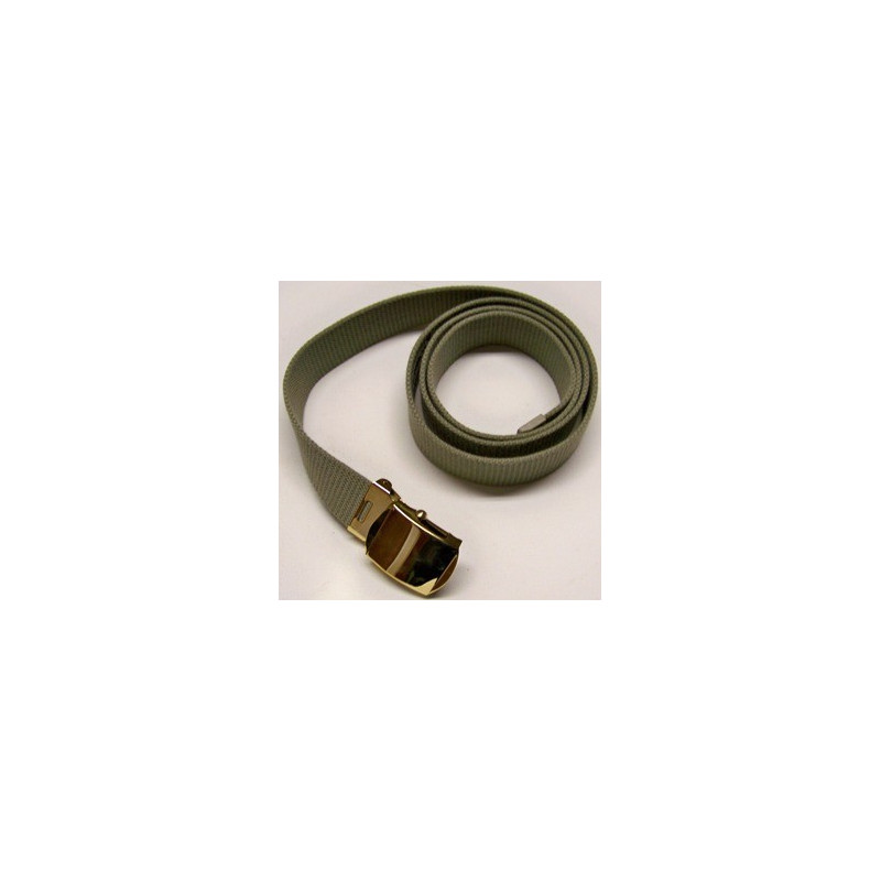 Ceinture de Pantalon TDF Armée Française Boucle dorée NEUVE Ceinture de Pantalon TDF Armée Française Boucle dorée NEUVE