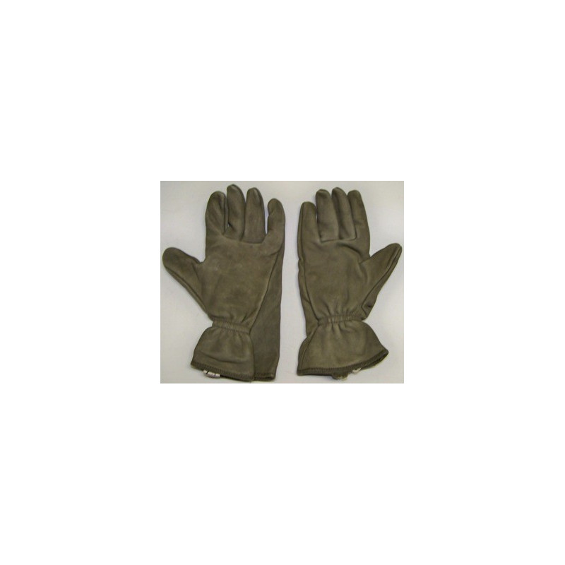 Gants de combat en cuir kaki Armée Française Occasion