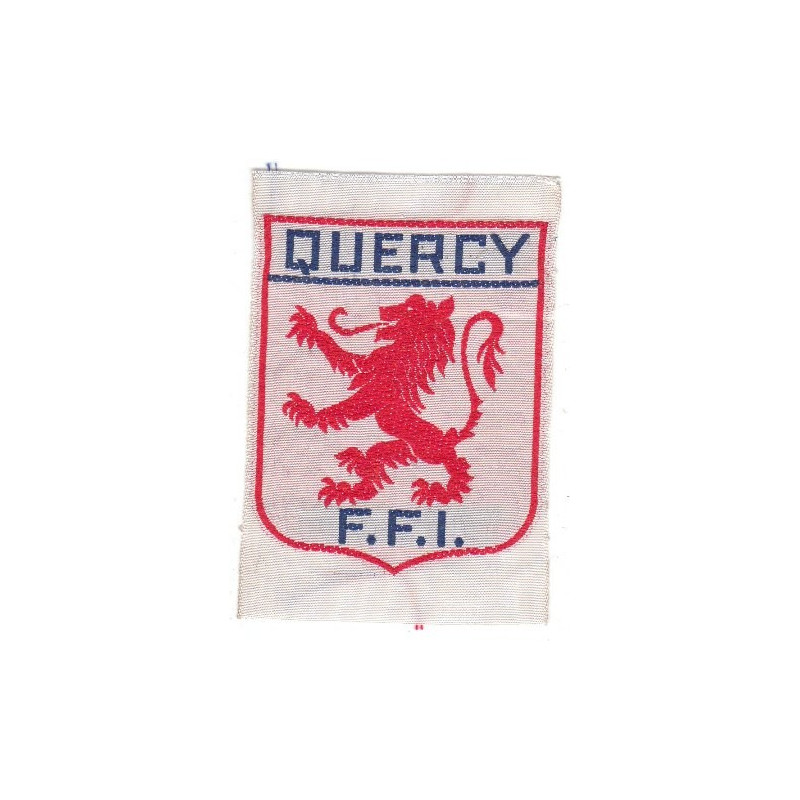 Insigne tissu résistance F.F.I. Maquis du QUERCY - 1944 - Guerre 39/45