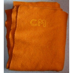 Couverture de casernement Armée Française Orange