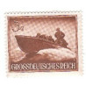 Timbre GrossDeutsches Reich Barque Heer 3+2 Neuf