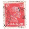 Timbre poste Deutsches Reich Emmanuel Kant 15 Pfennig oblitéré