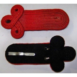 Paire d'épaulettes de Traditions rouges de la Garde Républicaine