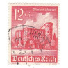 Timbre poste Deutsches Reich Winterhilfswerk 12+6 Pfennig oblitéré