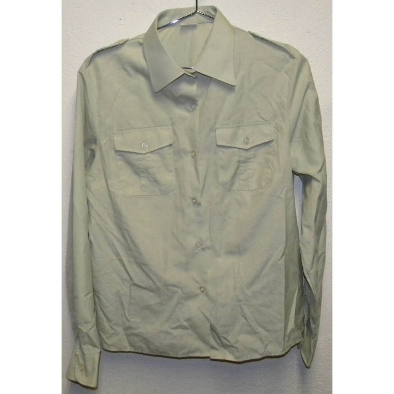 Chemise vert amande de TDF Femme Armée française Occasion