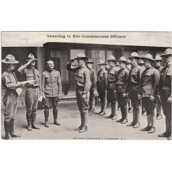 Carte postale : Swearing in Non-Commissioned Officers (9)