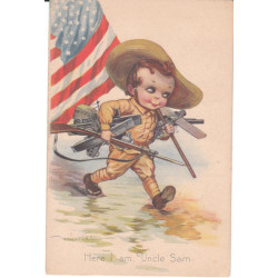 "Here I am, Uncle Sam" - Propagande d'enrôlement américaine Guerre de 14/18