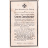 Avis de Décès : Caporal de Grenadiers Franz Langbauer