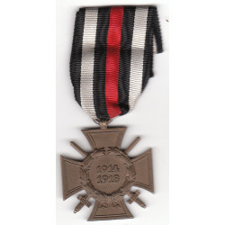 Croix du combattant avec glaives Hindenburg - Ehrenkreuz des Weltkrieges