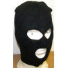 Cagoule noire 3 Trous Balaclava NEUVE