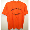 Tee-Shirt Orange Ecole d'Application de l'Artillerie NEUF