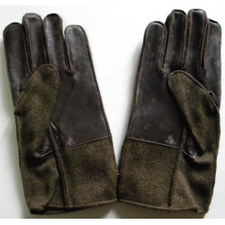 Paire de Gants en laine doublé cuir - Gloves Wool OD Leather Palm