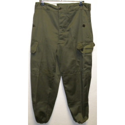 Pantalon Kaki Armée Française Satin 300 1er Type II NEUF