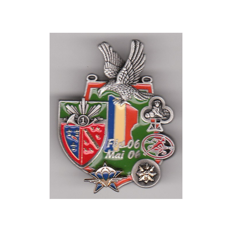 Opération Epervier Tchad 35°RI-152°RI-8°RA-1°RCP et 1° Chasseurs