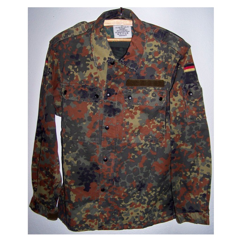 Veste de treillis camouflée Armée de Terre Bundeswehr - Armée allemande