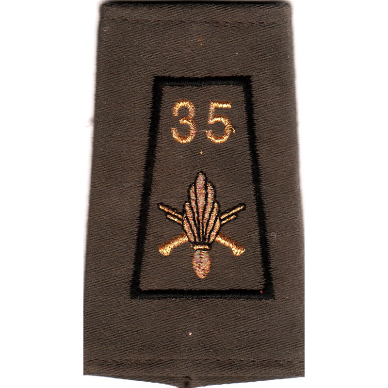 Fourreau d'épaule Compagnie d'Eclairage et d'Appui du 35ème Régiment d'Infanterie