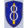 Patch de la 8° Division d'Infanterie - US WW2