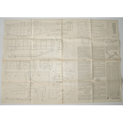 NSFK Bauplan Nr.4 - Maquette de planeur Hitlerjugend