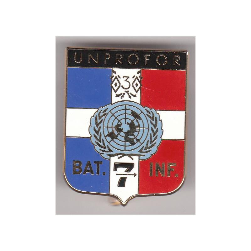 3ème Régiment de Cuirassiers UNPROFOR, BAT INF 7