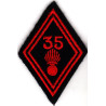 Losange de bras 35ème Régiment d'Infanterie à coudre