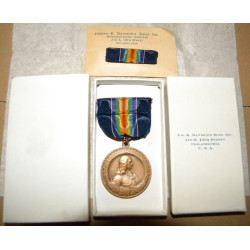 Médaille commémorative de l'état de Pennsylvanie - 28th Division - complète