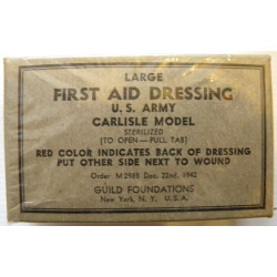 Paquet de compresses - First-Aid Dressing 1942 GUILD