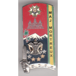 254ème Promotion ENSOA: Major Mortreux - 26ème Régiment d'Infanterie