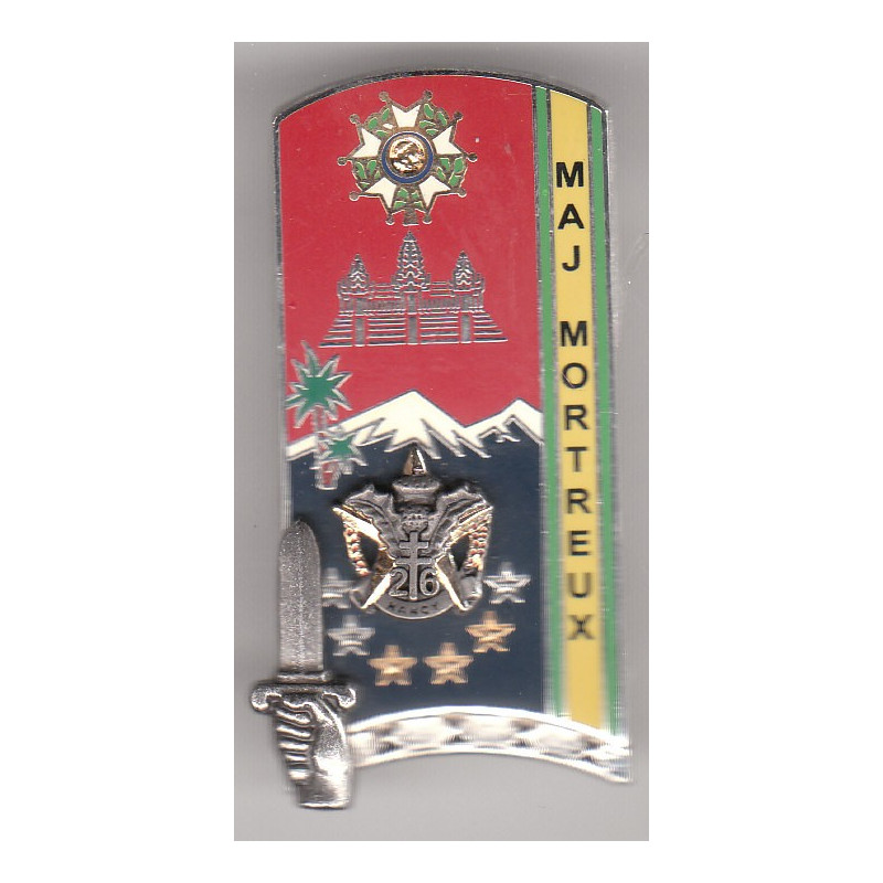 254ème Promotion ENSOA: Major Mortreux - 26ème Régiment d'Infanterie