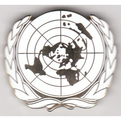 Insigne de béret Organisation des Nations-Unies (S)