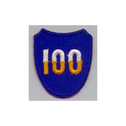 Patch de la 100° Division d'Infanterie - US WW2