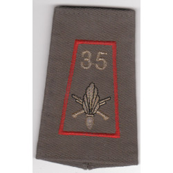 Fourreau d'épaule 2ème Compagnie du 35ème Régiment d'Infanterie