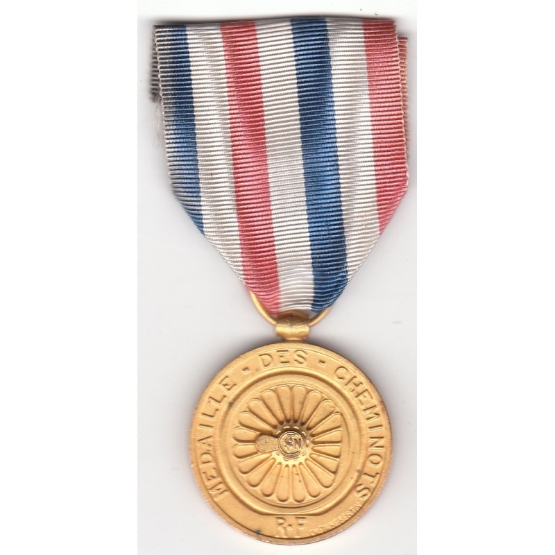 Médaille des Cheminots en Or