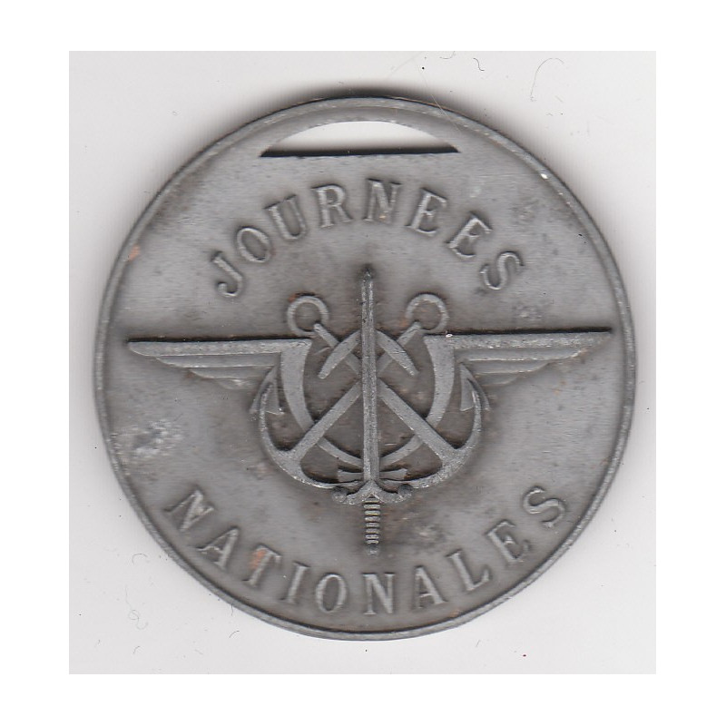 Médaille Ancienne En Argent 925 – Thème Baseball, Sport – Bijou Vintage